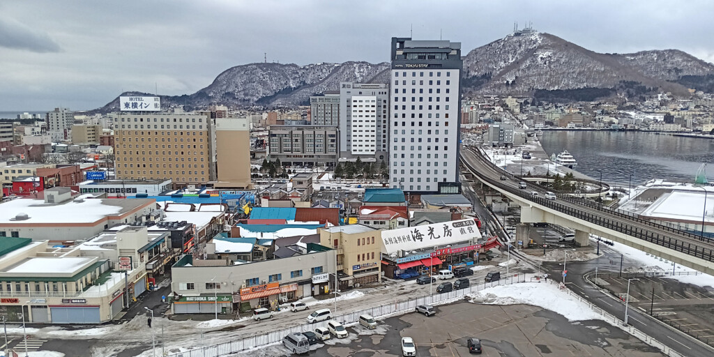 View from JR Inn Hakodate