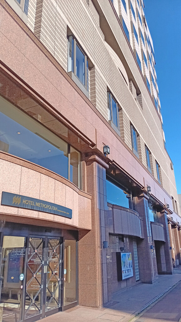 Entrance at Hotel Metropolitan Morioka New Wing