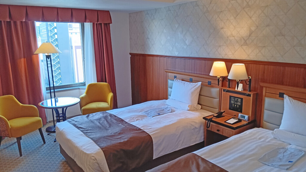 Twin Room at Hotel Metropolitan Morioka New Wing