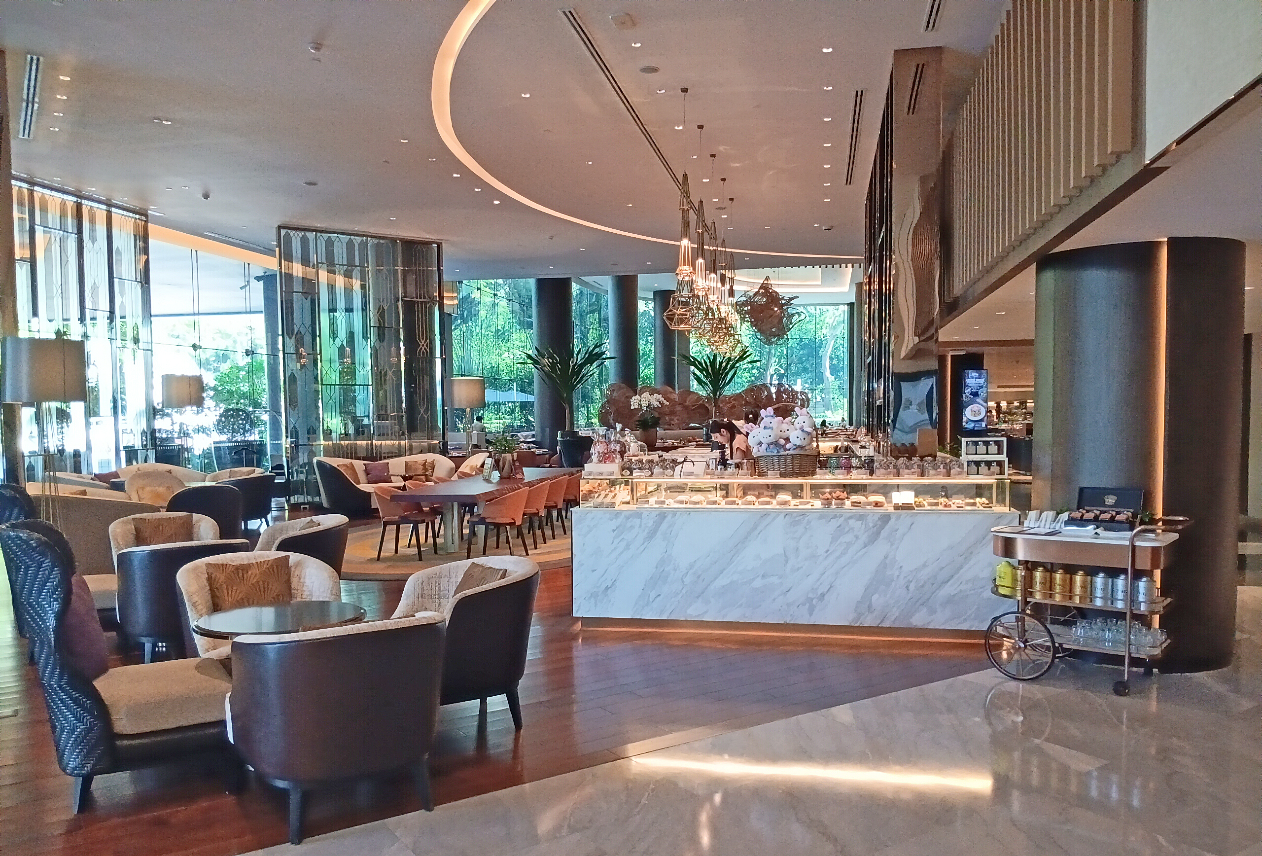 Savio, view from the main lobby