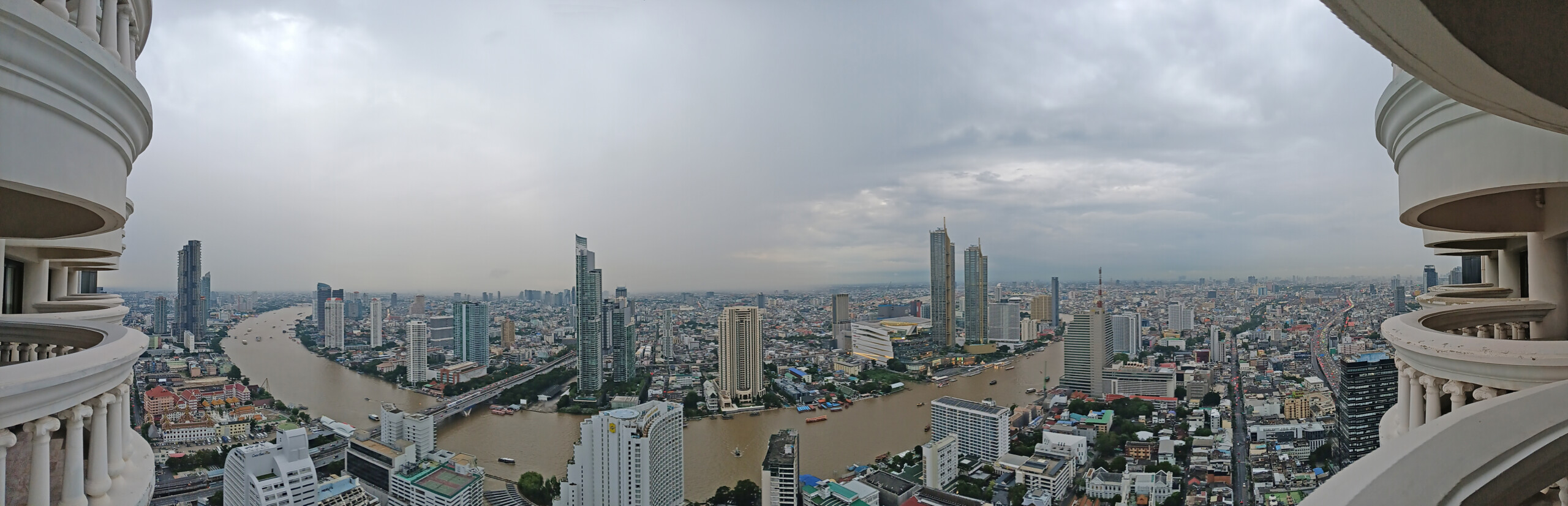 View from Tower Club at lebua Bangkok guest room