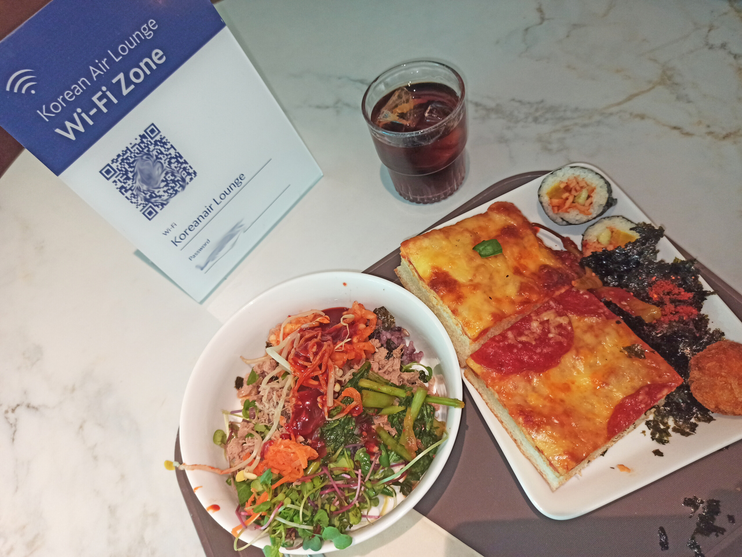 Another lounge lunch