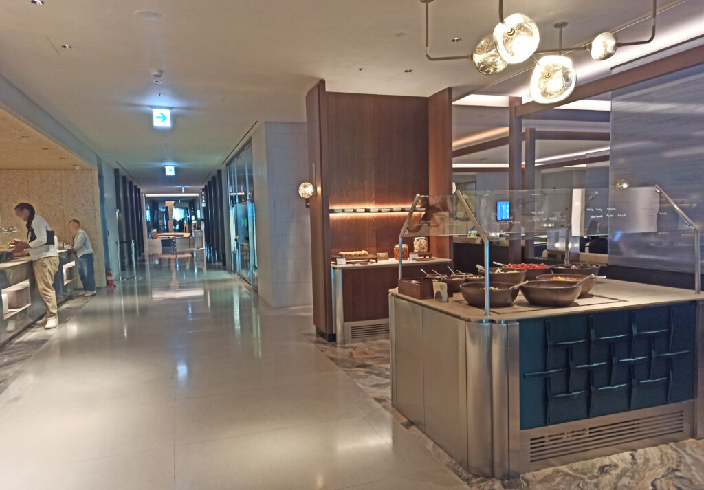 Buffet area