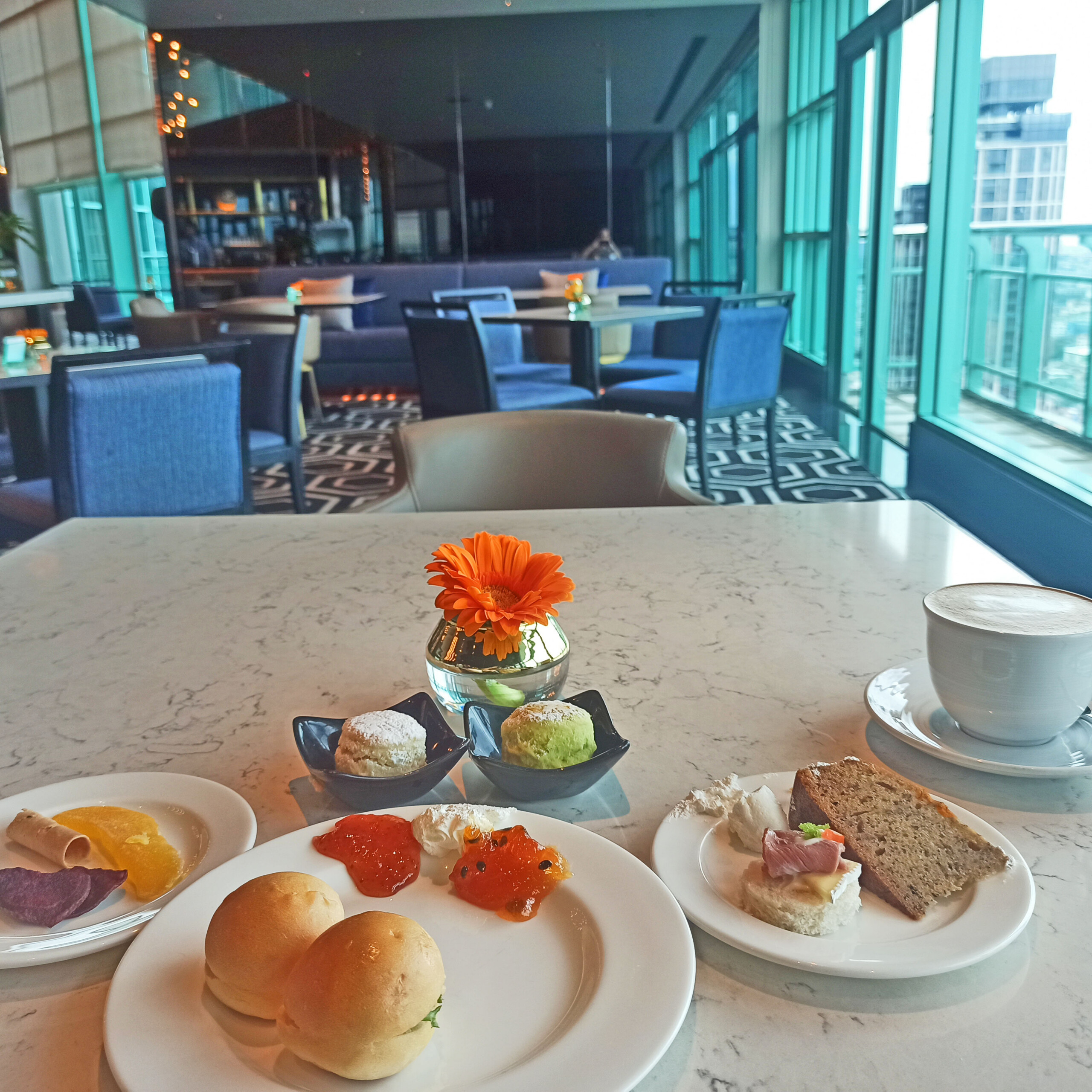 Afternoon tea savories and sweets