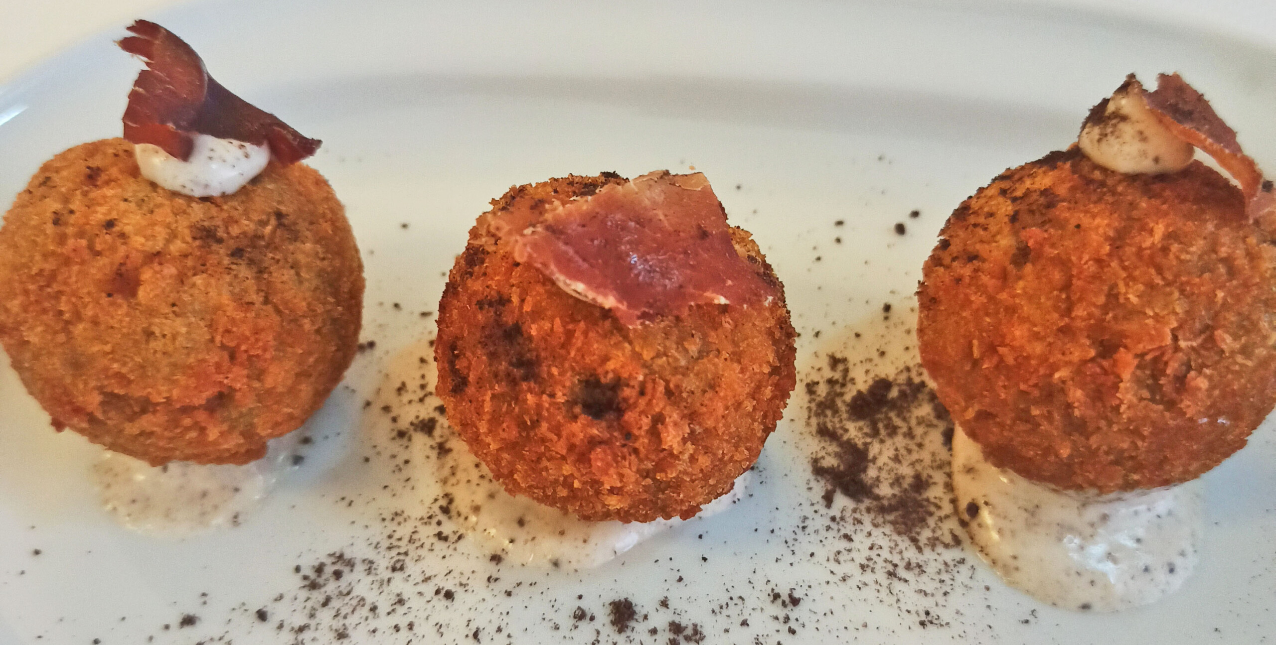Wagyu croquettes with truffle mayo