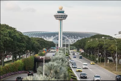Singapore Changi Airport Boulevard