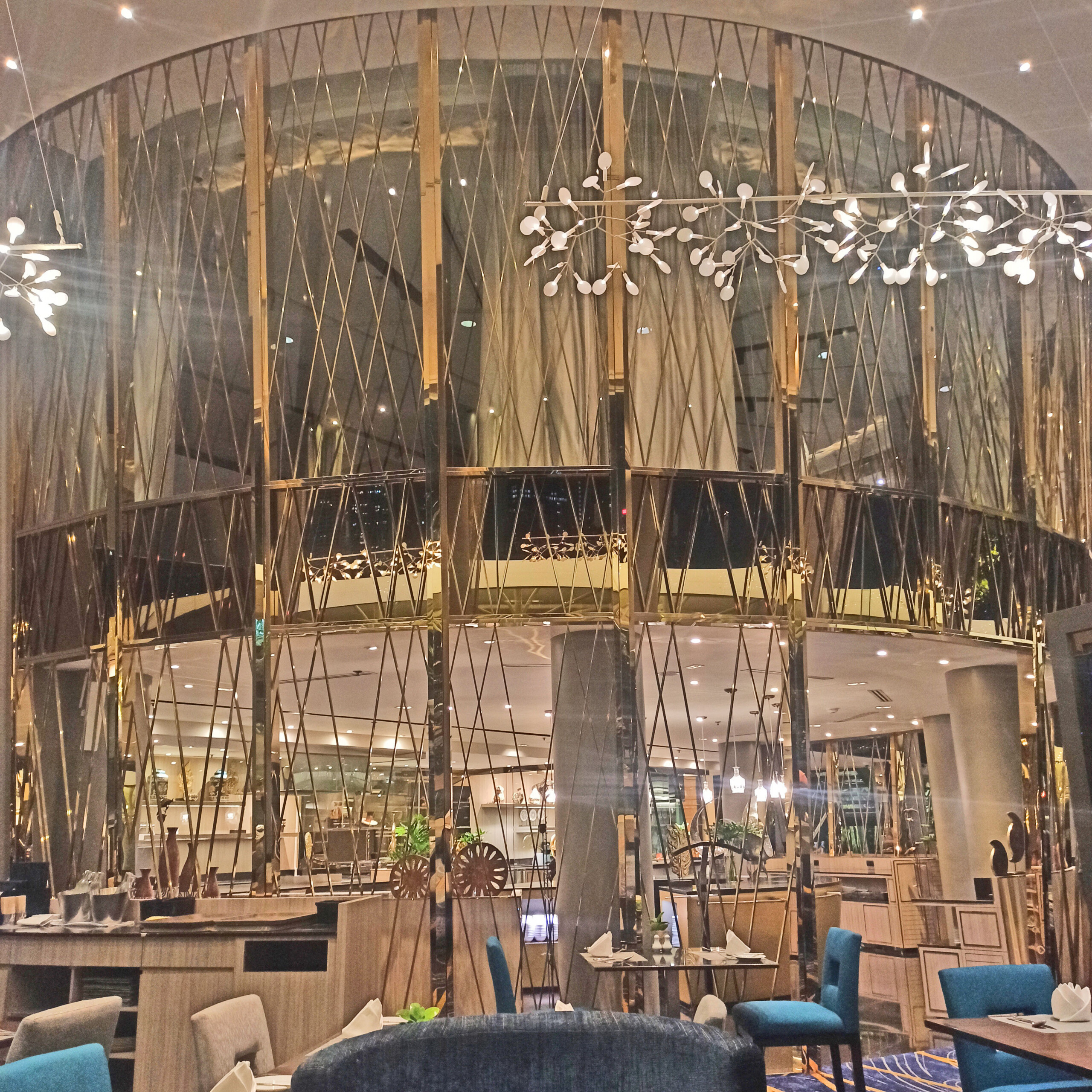 River Barge restaurant interior