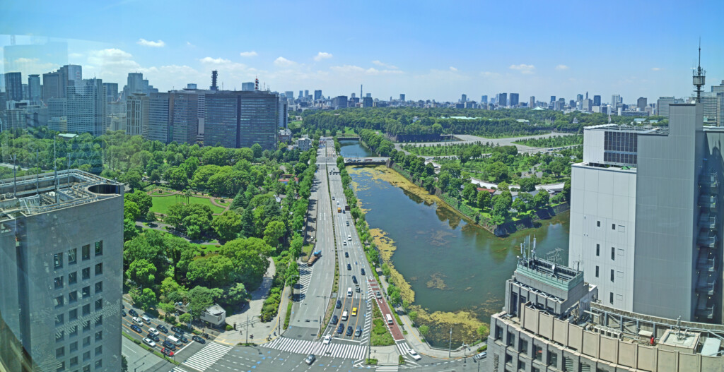 VIew of Imperial Palace from suite